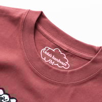 Image 3 of Skull Bunny Tee [SMOKEY RED]