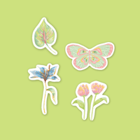 Image 1 of 🌷Bloom Stickers of Mimpi Kita Studio (DE only)