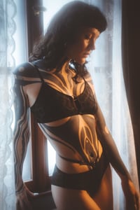 Image 3 of Green Leo Mesh Bra