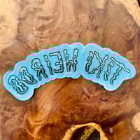 Image 4 of TIKI WEIRDO 12" Embroidered Sew-On/Iron-on Rocker Back Patch
