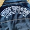 TIKI WEIRDO 12" Embroidered Sew-On/Iron-on Rocker Back Patch