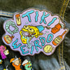 TIKI WEIRDO 6" Full-Color Embroidered Sew-On/Iron On Patch