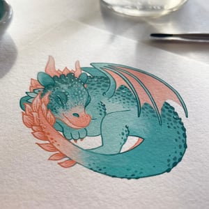 Image of Dragon Dreams, original artwork