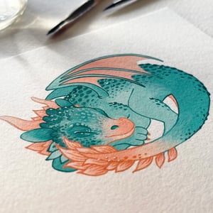 Image of Dragon Dreams, original artwork