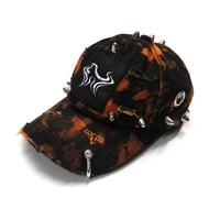 Image 1 of Black Distressed Hat 2 - Hard Hat