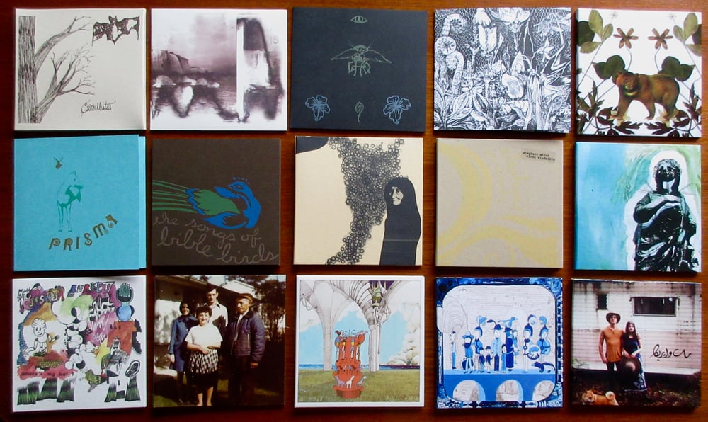 Image of CD BUNDLE : BIG BLOOD / MV & EE / ELEPHANT MICAH / WOODS / VISITATIONS / ILYAS AHMED / etc.