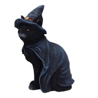 Image 2 of Bewitching Witch Cat Figurine 