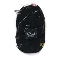 Image 5 of Black Distressed 2 - Solid Hat