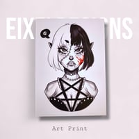 Vampire Girl Print