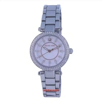 Michael Kors Mini Parker Crystal Accents Silver Dial Quartz MK6932 Women's Watch