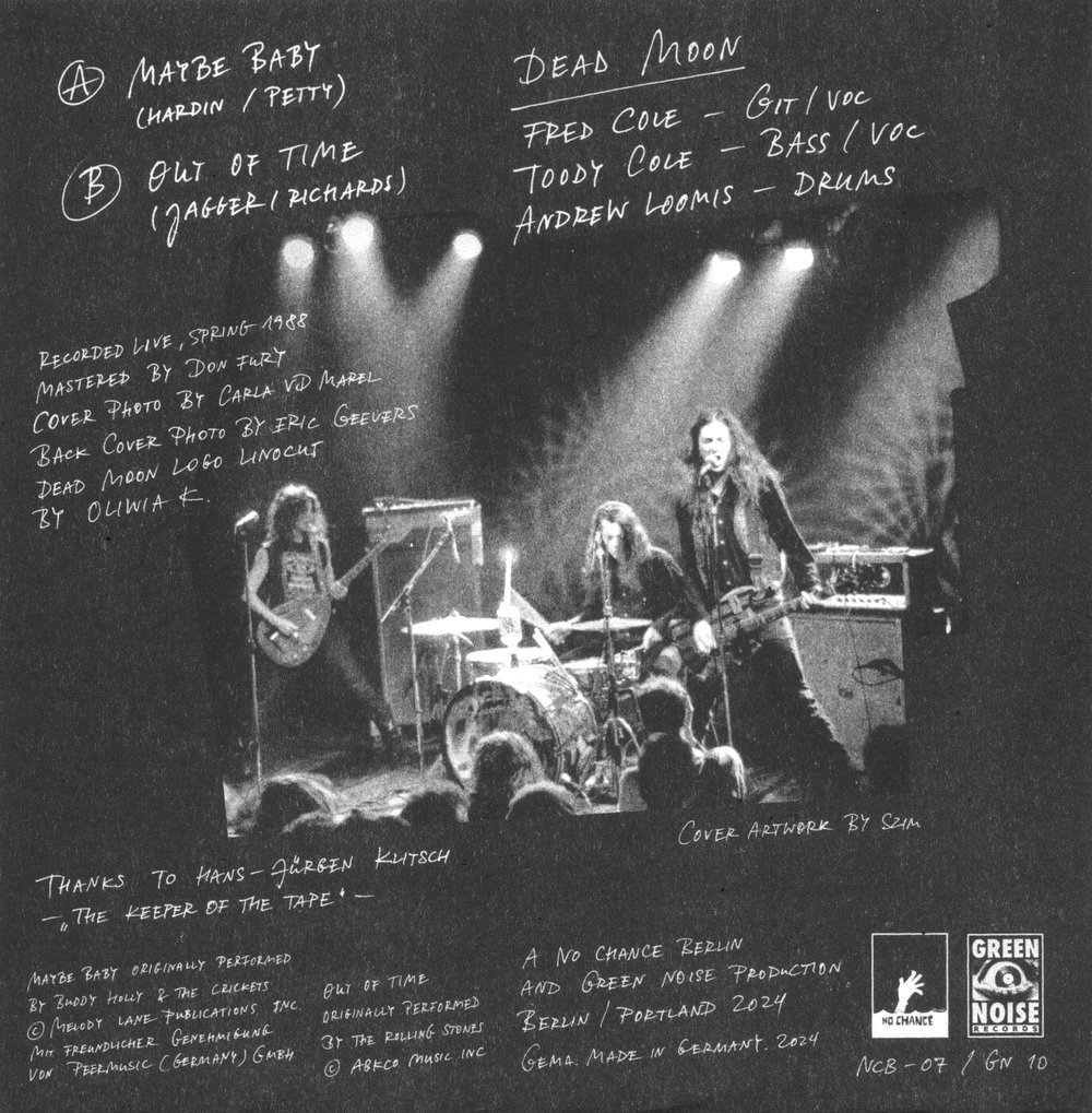 DEAD MOON – Maybe Baby (7") 