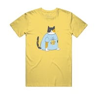 Image 1 of PRE-ORDER: Poets Square Cats Monkey TNR T-shirt