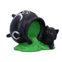 Image 1 of Ooops! Black Cat Ornament 8.7cm
