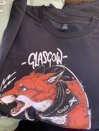 Image 1 of black short sleeve logo t shirt