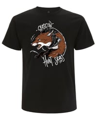 Image 2 of black short sleeve logo t shirt