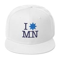 Image 1 of I [STAR] MN Ballcap (Light Blue Star)