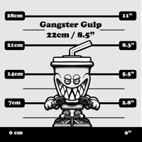 Image 5 of Gangster Gulp - Purple & Green (Preorder)