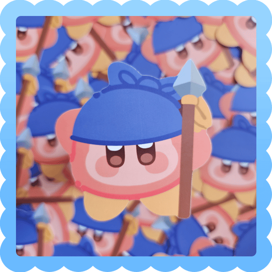 Image of bandana dee❄️ waterproof vinyl sticker