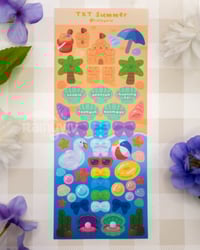 Image 5 of Beach Day Deco Sticker Sheet (+ TXT ver)