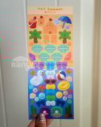 Image 7 of Beach Day Deco Sticker Sheet (+ TXT ver)