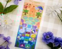 Image 4 of Beach Day Deco Sticker Sheet (+ TXT ver)