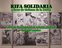 Participación rifa solidaria de ilustraciones