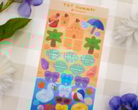 Image 6 of Beach Day Deco Sticker Sheet (+ TXT ver)