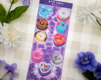 Image 1 of BT 21 Cake Sticker Sheet