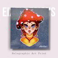 Mushroom Girl Print