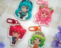 Image 3 of Vocaloid Acrylic Keychains