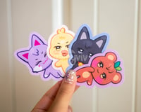 Image 4 of ATEEZ Mascot Vinyl Stickers