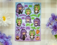 Image 2 of Gumi & Gakupo Maid Cafe Sticker Sheet