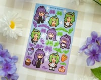 Image 1 of Gumi & Gakupo Maid Cafe Sticker Sheet