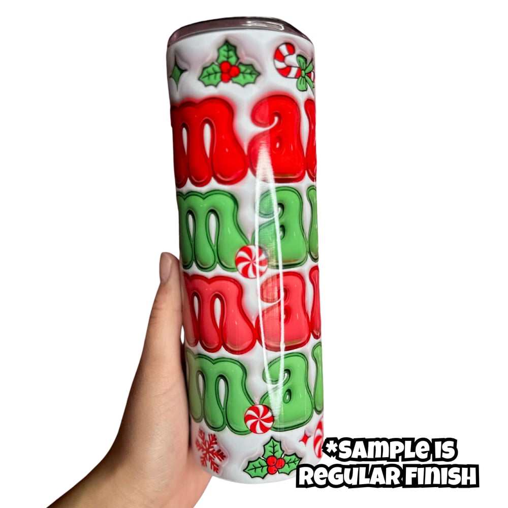 Image of Christmas Mama 20oz Tumbler🥰🎄