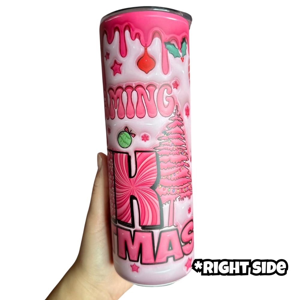 Image of Dreaming of a Pink Christmas 20oz Tumbler💖