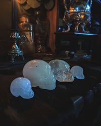 Image 2 of Quartz skulls