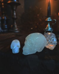 Image 3 of Quartz skulls