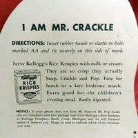 Image 3 of Crackle! (Snap, Crackle, Pop) - Kelloggs Rice Krispies mask (1933)