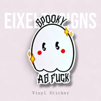 Spooky As Fuck Sticker