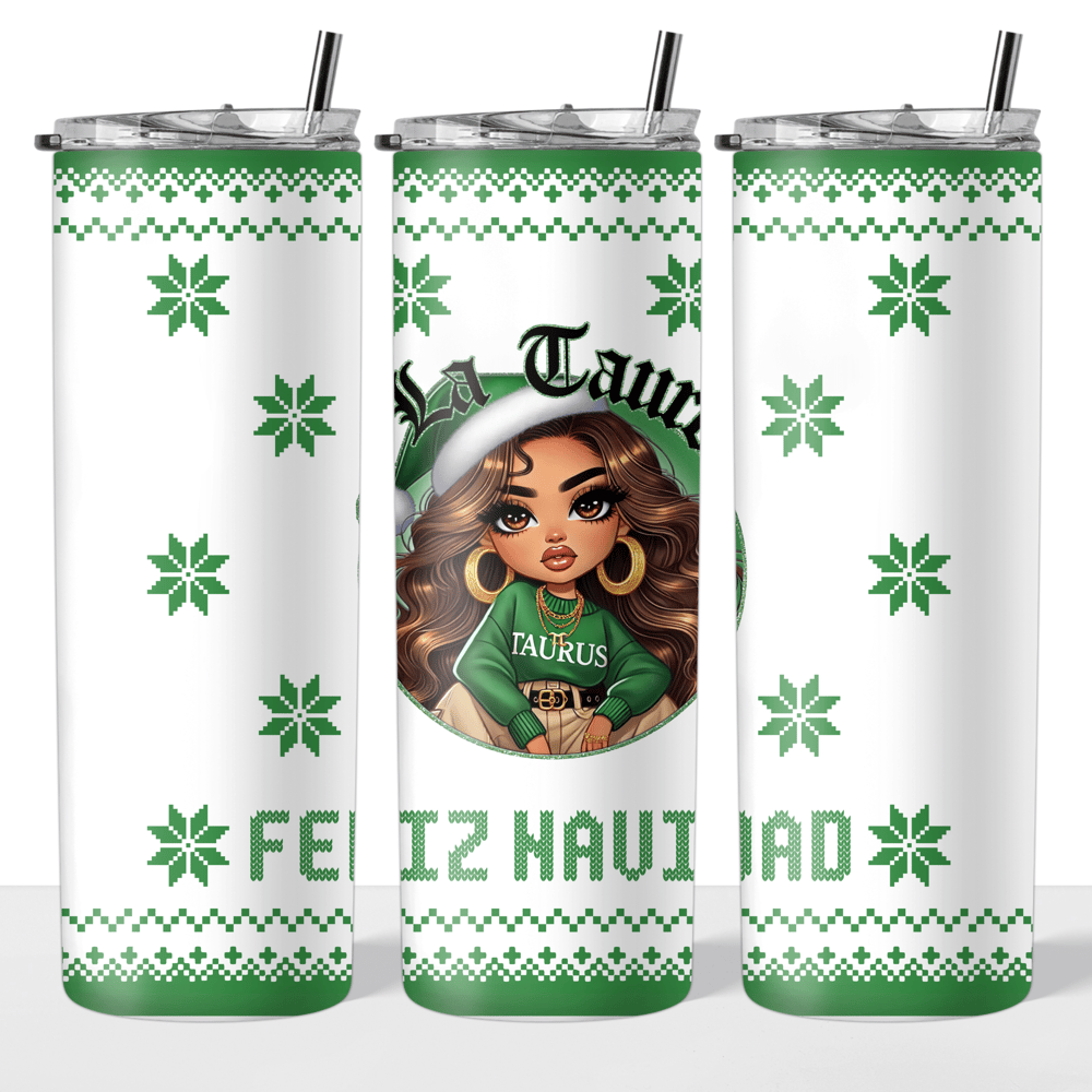 Image of Latina Zodiac 20oz Tumbler (Select Your Zodiac)💕