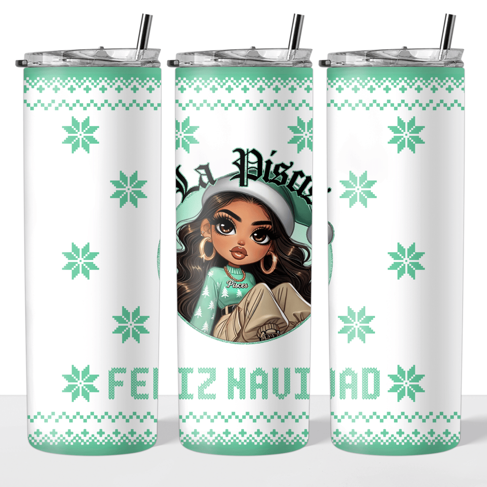 Image of Latina Zodiac 20oz Tumbler (Select Your Zodiac)💕