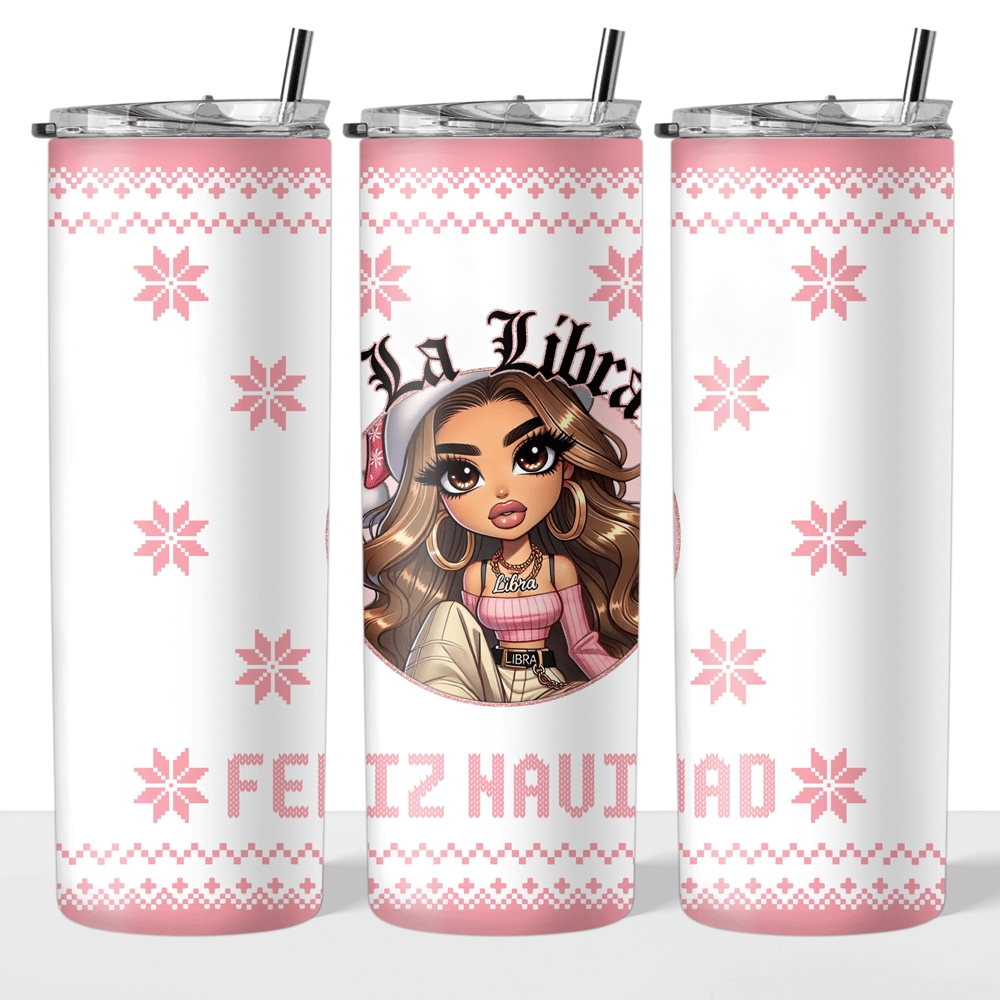 Image of Latina Zodiac 20oz Tumbler (Select Your Zodiac)💕