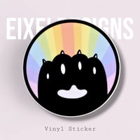 Toe Beans Sticker