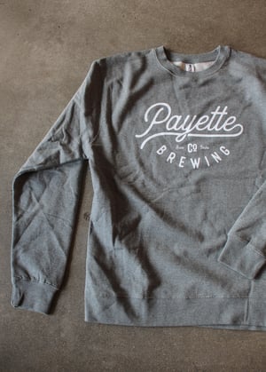 Image of Unisex Heather Gray Payette Crewneck