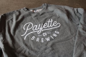 Image of Unisex Heather Gray Payette Crewneck