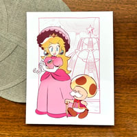 Image 2 of Mario Princesses Prints