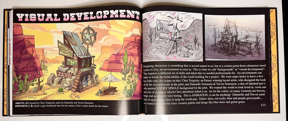 "THE ART OF LONG GONE GULCH" BOOK