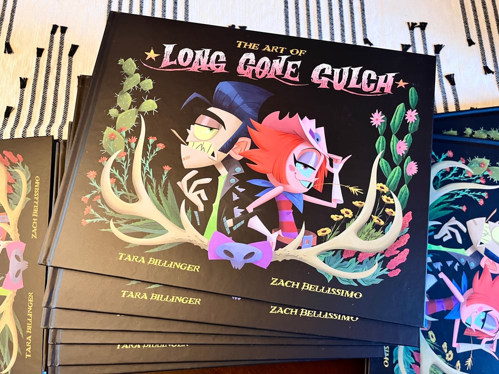 "THE ART OF LONG GONE GULCH" BOOK