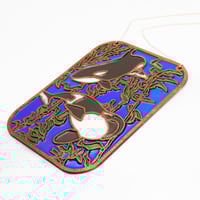Image 4 of Handcrafted Resin and Wood Orca Art Panel