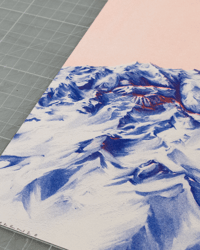 Image 2 of Sommet - riso neon orange & bleu